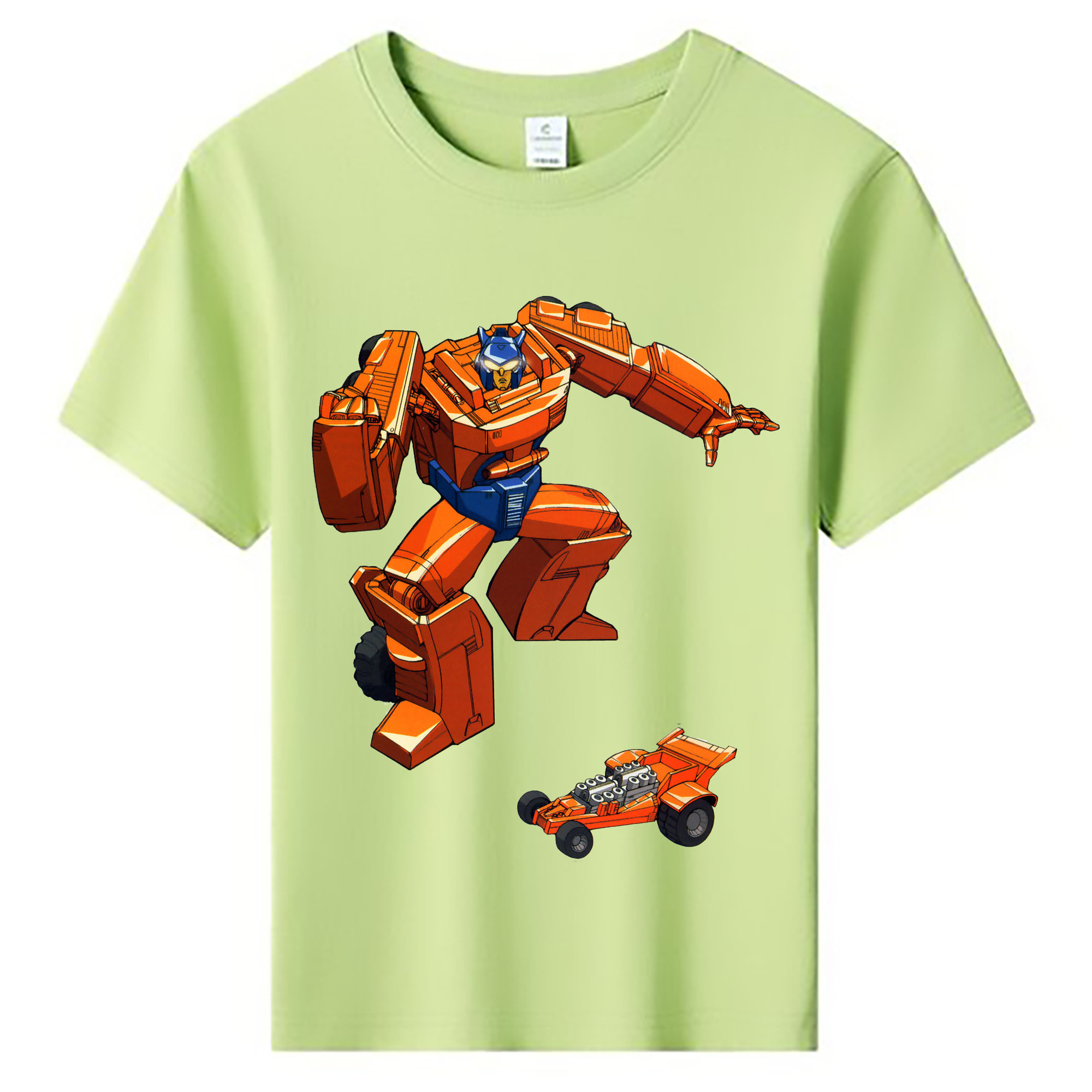 （画像用）  綿100％キッズTシャツ（フロントプリント）